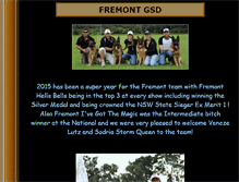 Tablet Screenshot of fremontgsd.com